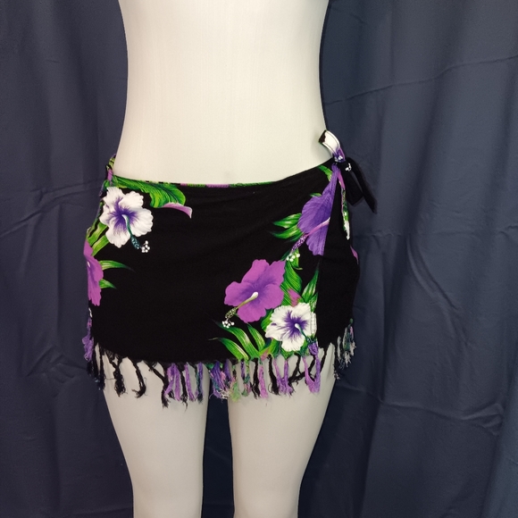 Thai Two Mini Sarong Bathing Suit wrap - Picture 5 of 5